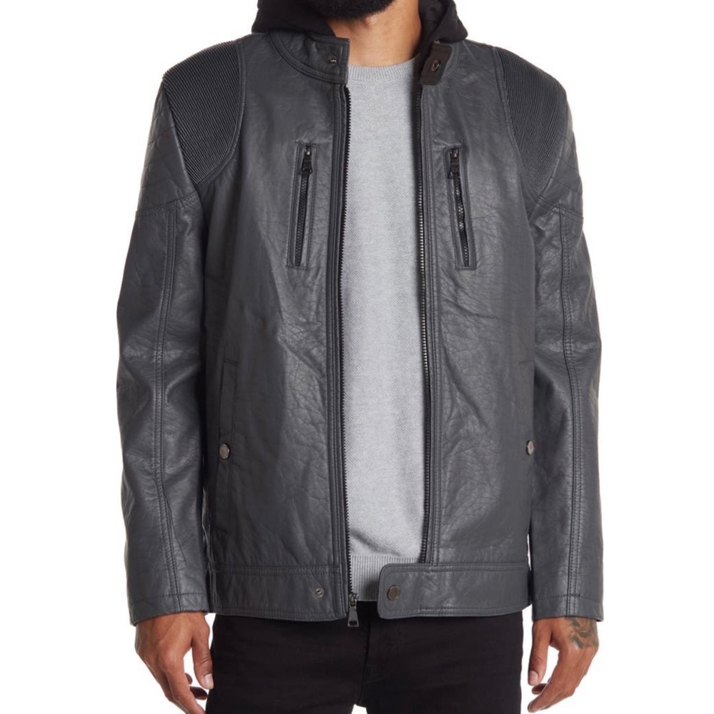 URBAN REPUBLIC Faux Leather Jacket